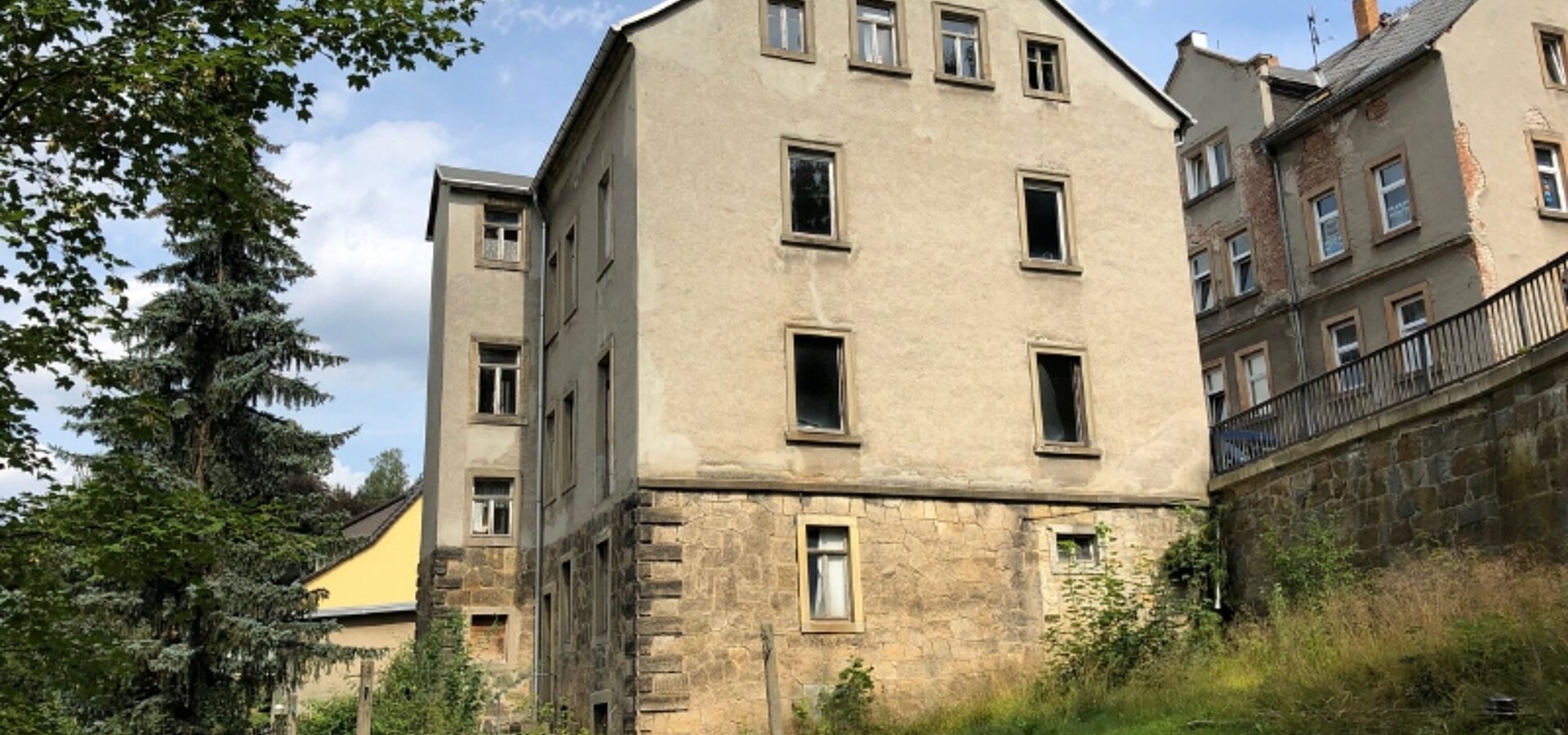 Ansicht von West