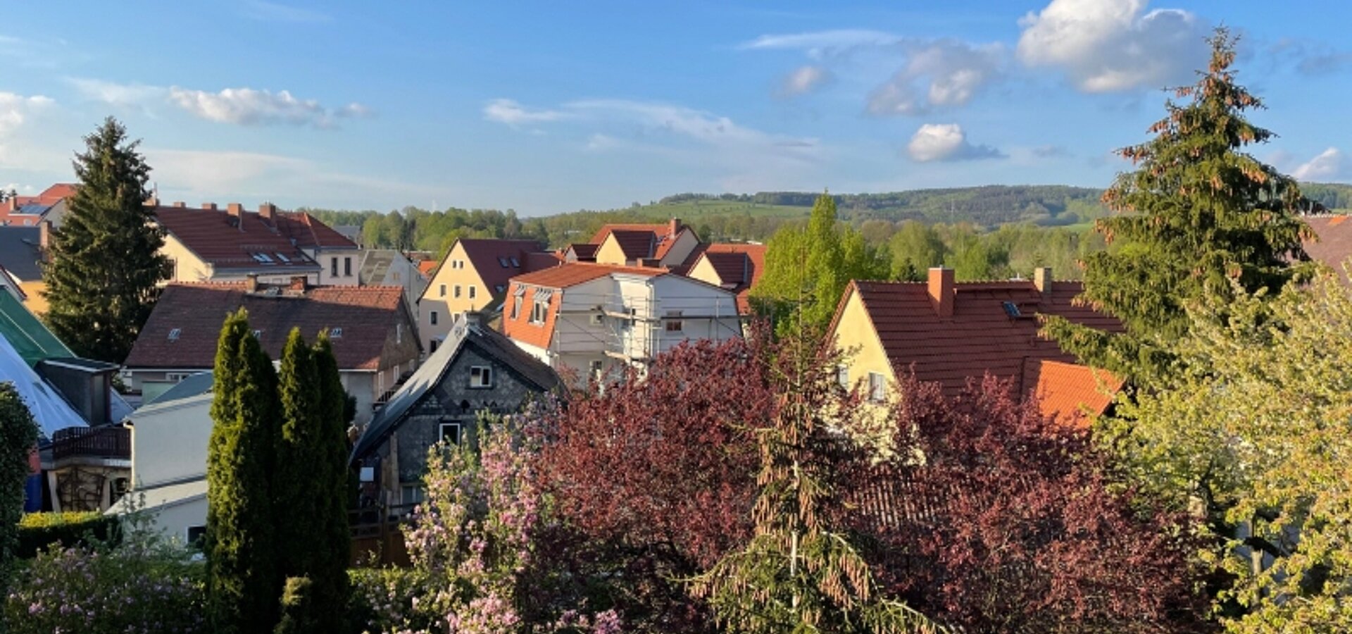 Blick aus dem OG