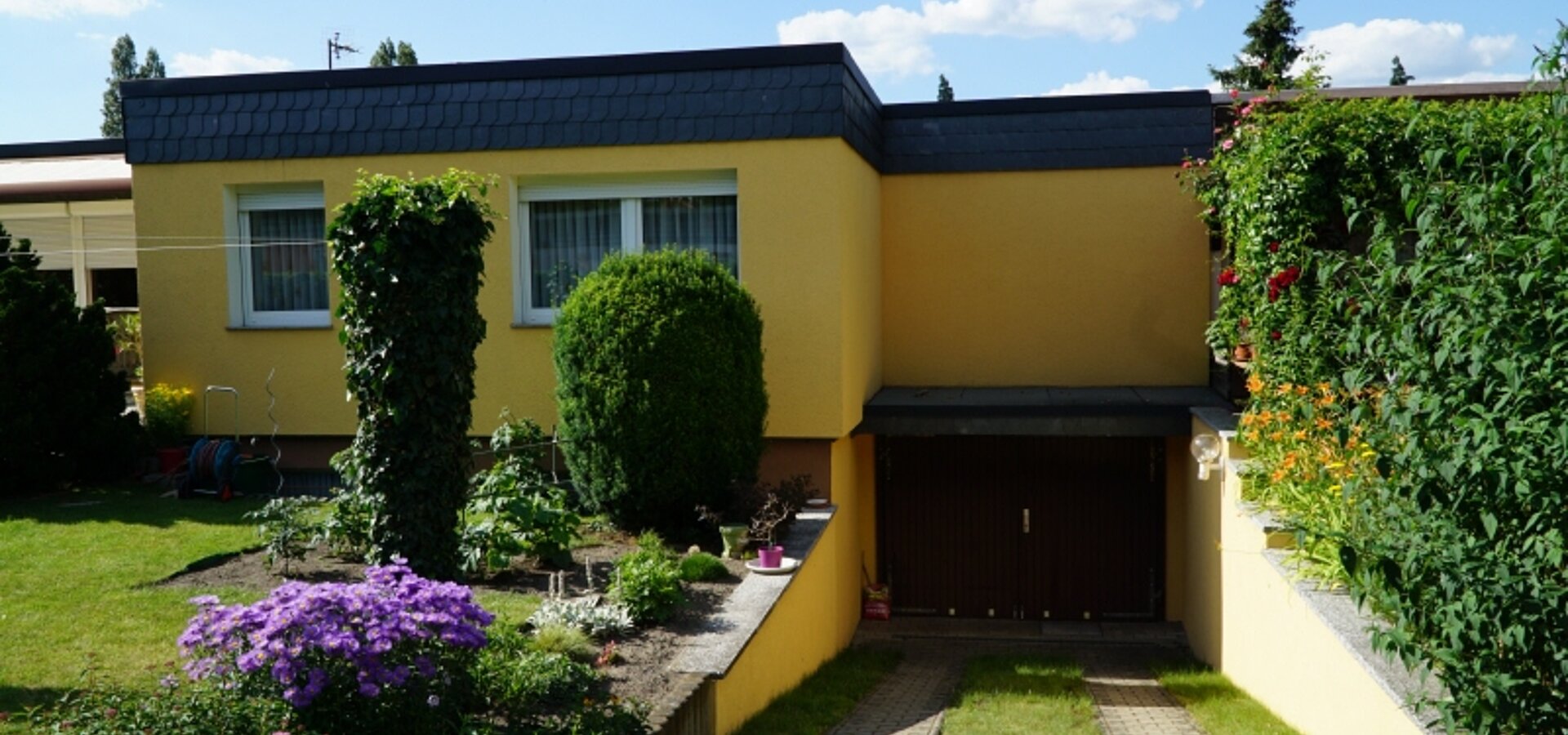 Garage auf Süd