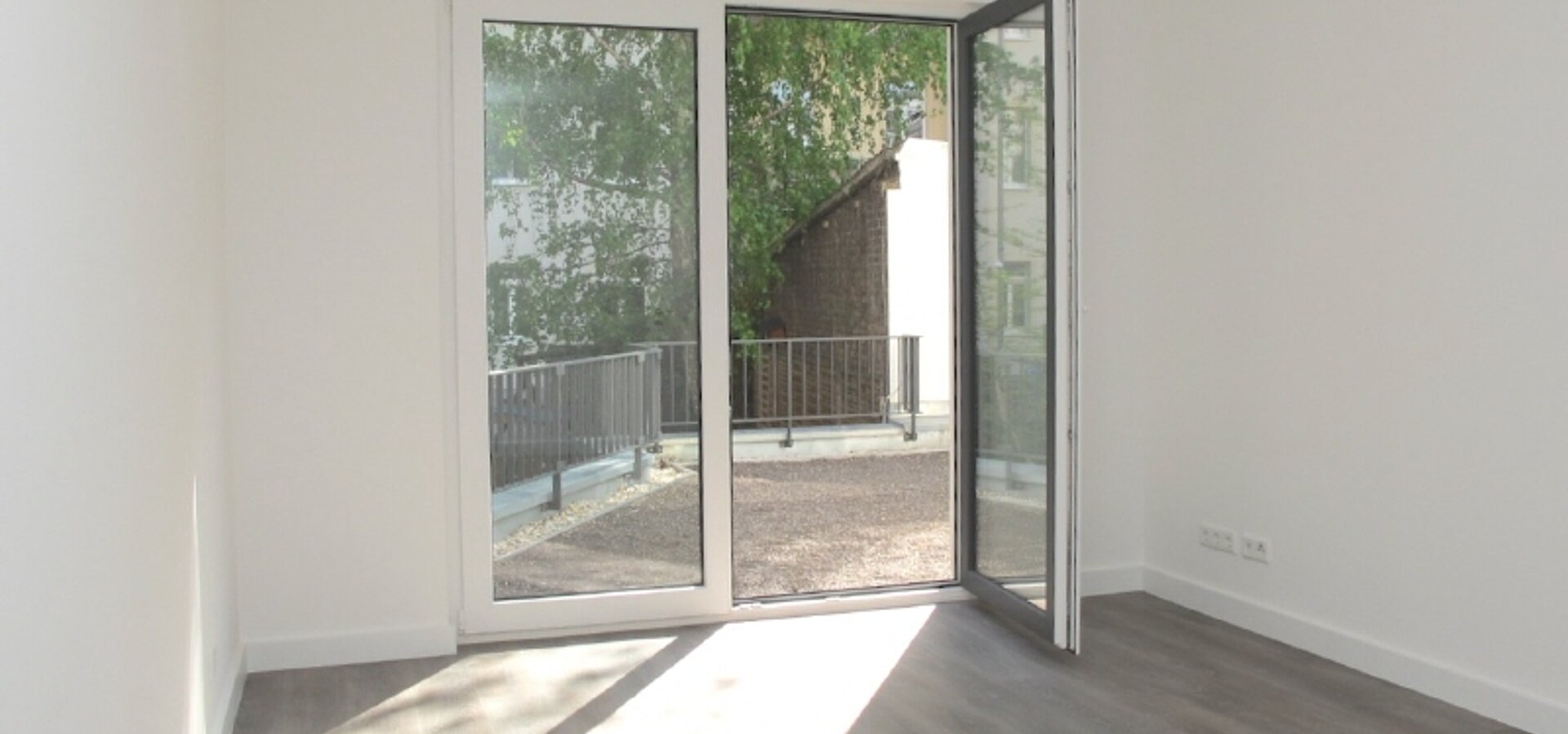 Schlafen - Zugang zum Garten