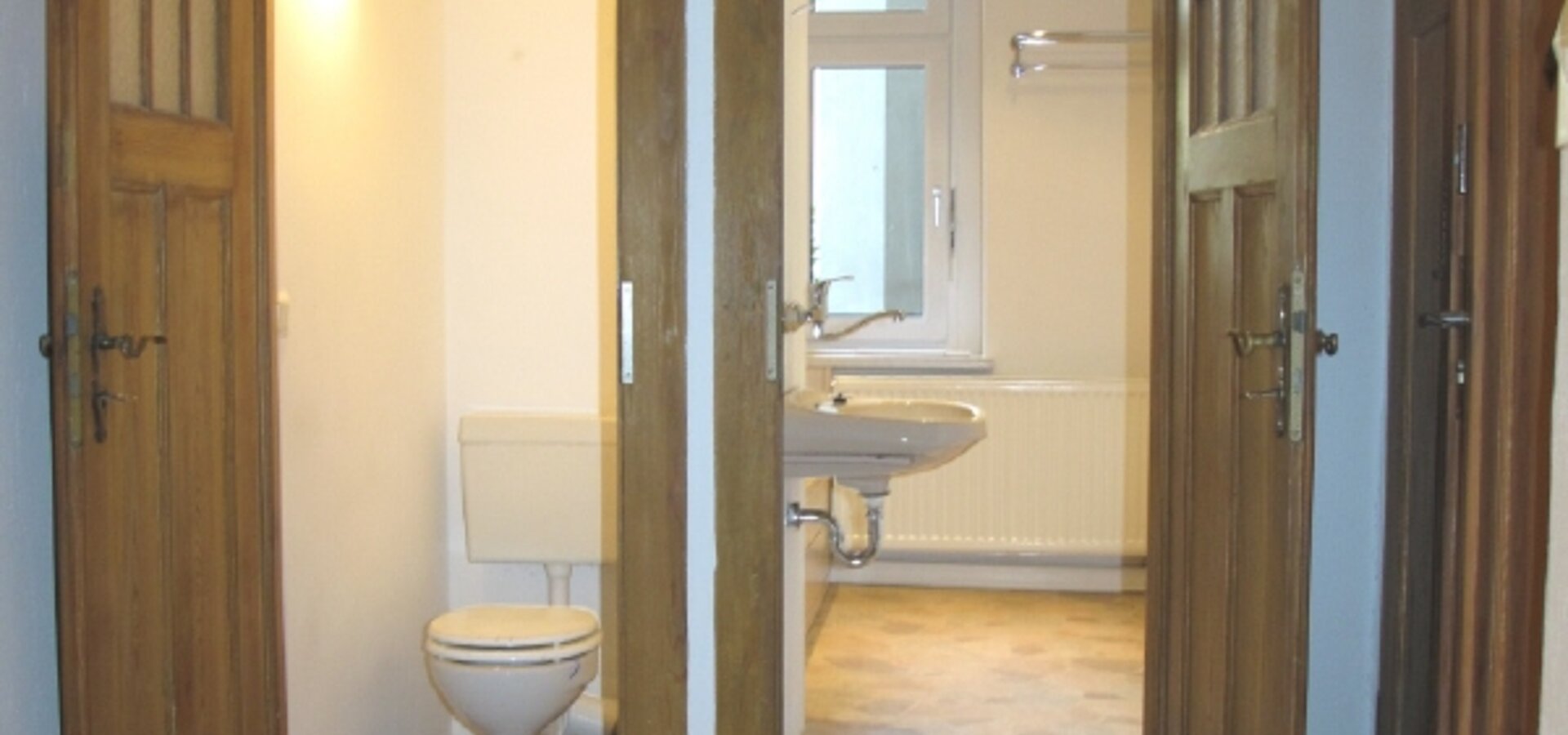 WC ist separat