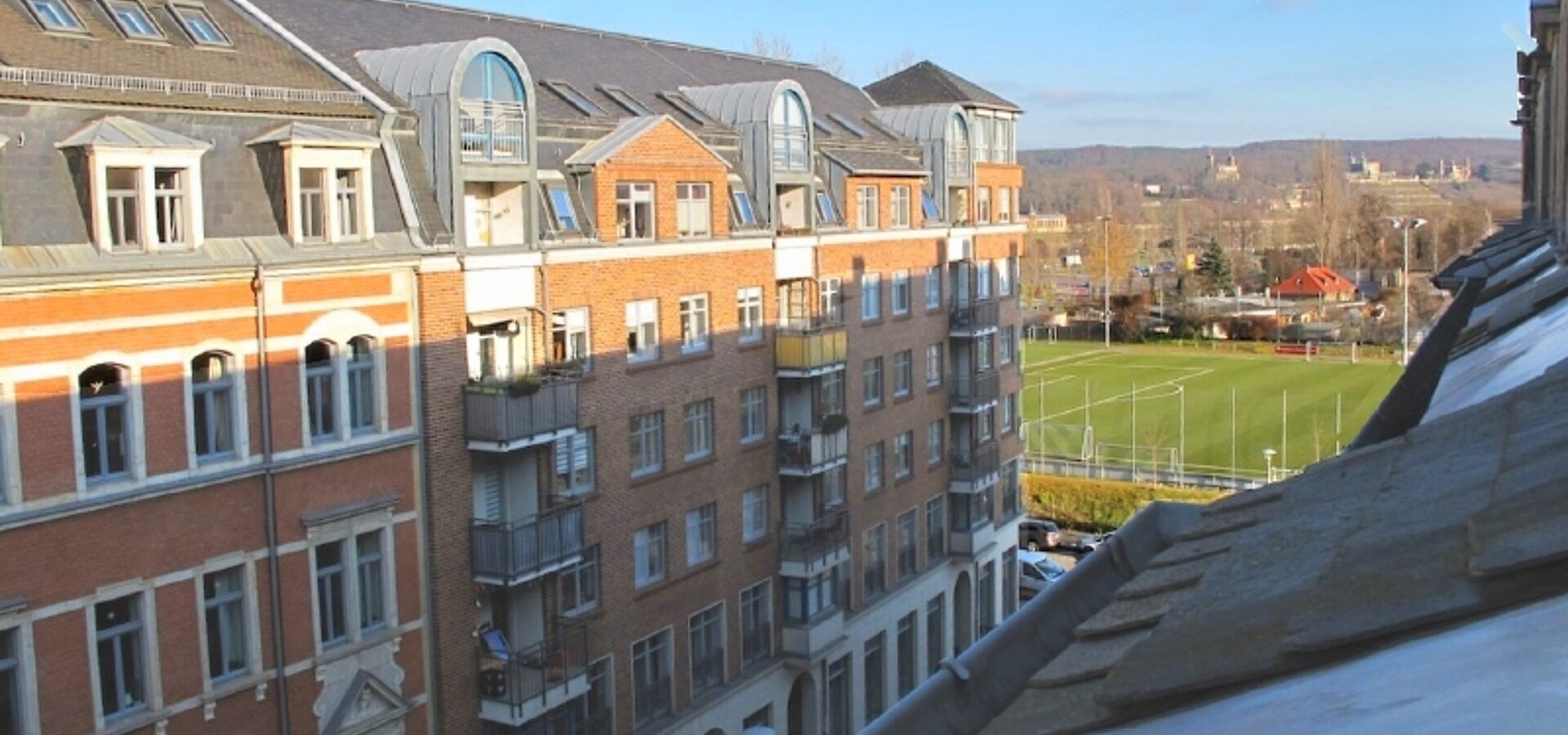 Blick auf die Elbschlösser