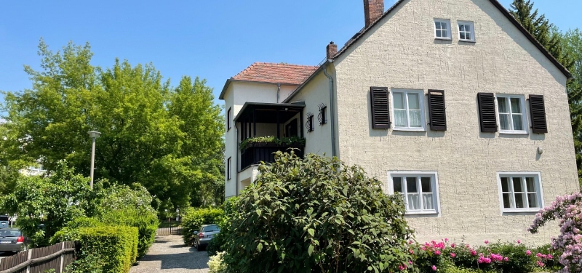 Ansicht von West