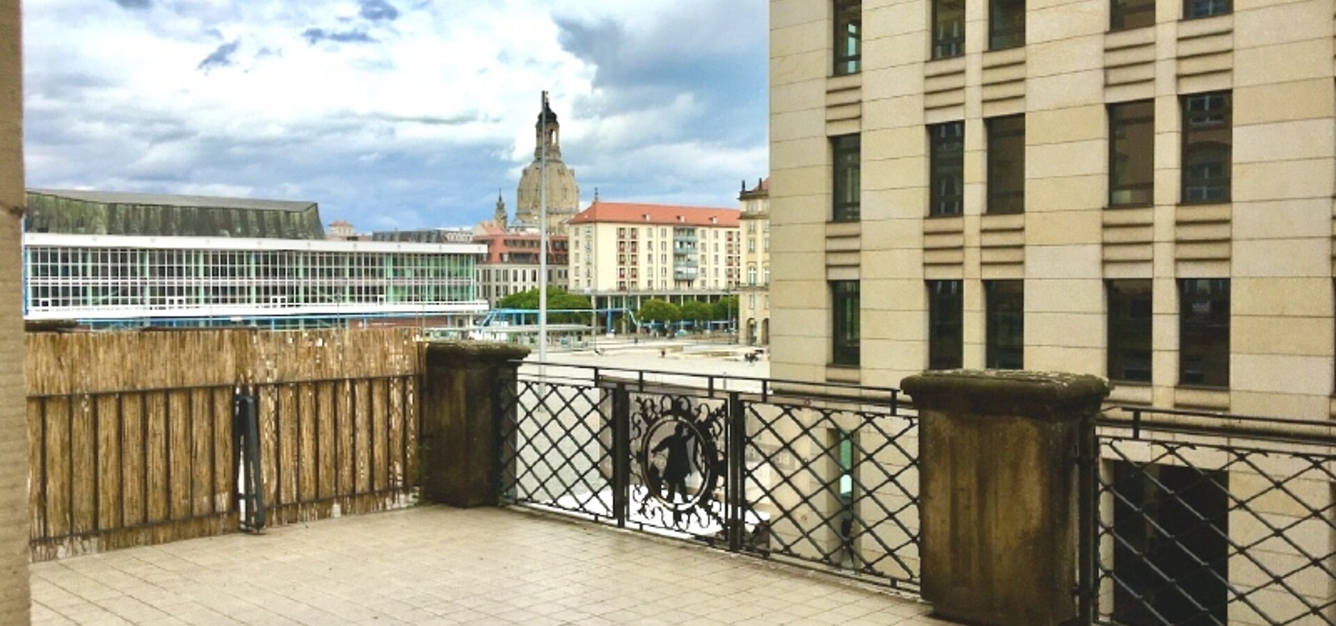 Blick auf Altmarkt und Frauenkirche