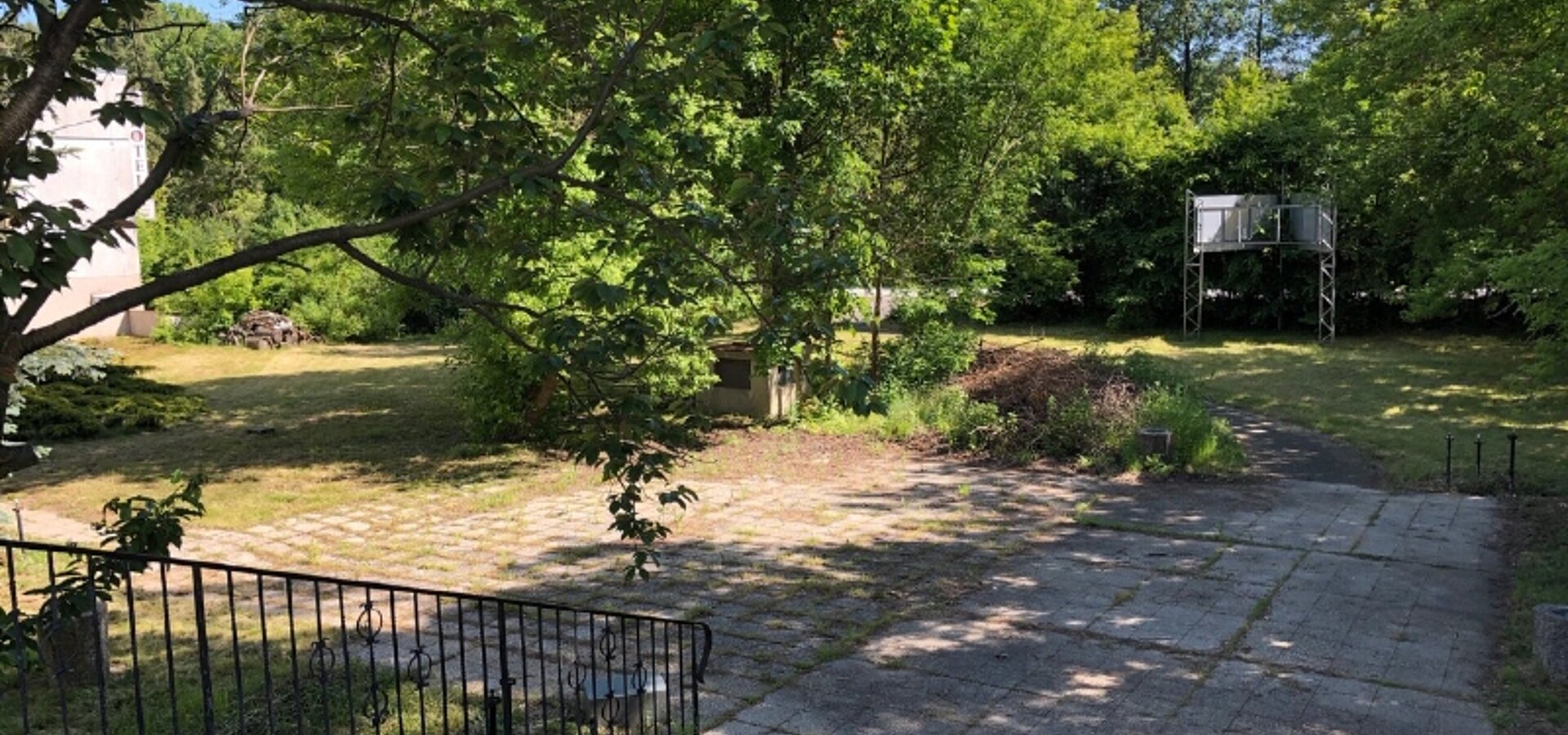 Blick von der Terrasse in den Garten (1)